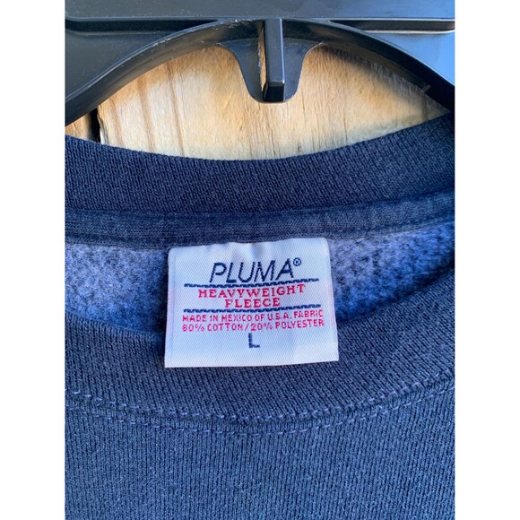 Vintage 90s crewneck sweatshirt with red barn Christmas Cardinals birds Size L - Picture 5 of 8